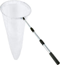 RESTCLOUD Butterfly Net with 16 inch Ring, 36 inch Net Depth, Handle Extends to 36 Inches (16 inch Ring, 36 inch Handle)