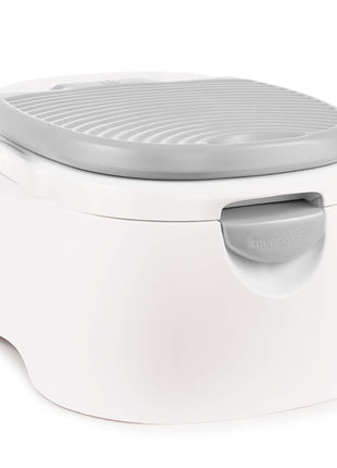 Munchkin® Arm & Hammer Multi-Stage 3-in-1 Potty Seat, (Potty Chair, Trainer Ring and Step Stool), Grey