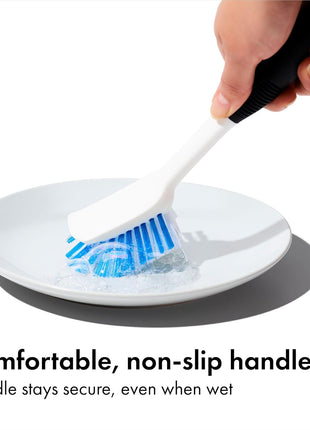 OXO Good Grips Dish Brush, White/Black, 1EA