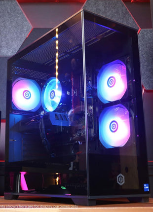 CYBERPOWERPC Gamer Master Gaming PC, AMD Ryzen 5 5500 3.6GHz, Radeon RX 6400 4GB, 16GB DDR4, 500GB PCIe Gen4 SSD, WiFi Ready & Windows 11 Home (GMA3100A)