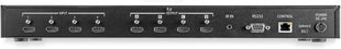 StarTech.com 4x4 HDMI Matrix Switch with Audio and Ethernet Control - 4K 60Hz Video - Rack Mount HDMI 2.0 Splitter with Remote, TAA (VS424HD4K60)