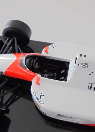 '- 1/24 Formula 1 Car Compatible with McLaren MP4/6#1 Ayrton Senna World Champion 1991- OR095