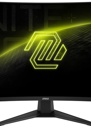 msi MAG 325CQF 32-inch 2560 x 1440 (QHD) Gaming Monitor, 180Hz, Adaptive-Sync, HDMI, DisplayPort, VESA Mountable, Tilt, Height Adjustable, Speaker, 0.5ms, Black