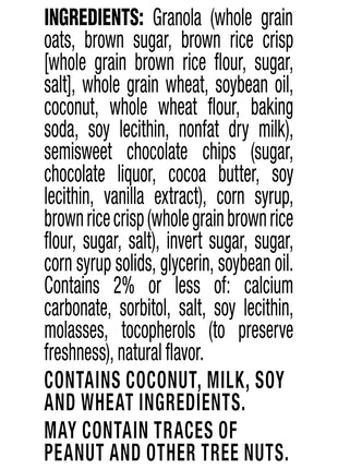 Quaker Chewy Granola Bars, Chocolate Chip, 58 Count - Packaging May Vary