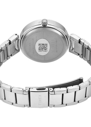 TIMEX Black Round Dial Analog Women's Watch - TWEL18728
