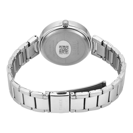 TIMEX Black Round Dial Analog Women's Watch - TWEL18728