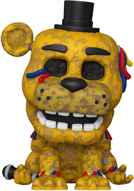 Funko Pop! Games: Five Nights at Freddy's (FNAF) - Withered Golden Freddy 1033 Exclusive Vinyl Figure