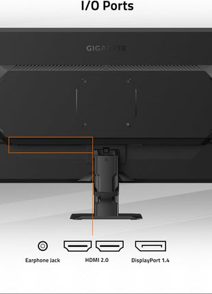 GIGABYTE GS27Q Advanced - 27 inch IPS Gaming Monitor - QHD 2560x1440-180Hz - 1ms MPRT - AMD FreeSync - HDMI, DP - Black (GS27Q A US)