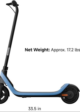 Segway Ninebot Kids eKickScooter, Kids Electric Scooter with Cruise Mode, Adjustable Handlebar Height (C2 Pro Only), for Riders Up to 132 lbs, UL-2272 2271 Certified