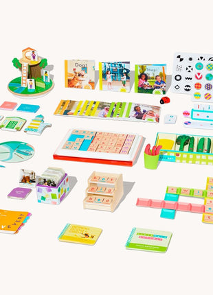 Lovevery Reading Skill Set, Learn to Read for Kindergarten and 1st Grade, Fun Phonics Games and Books, Part 2