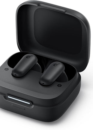 Soundcore P30i by Anker Noise Cancelling Earbuds, Hands-Free Viewing | Strong and Smart Noise Cancelling, Powerful Bass, 45H Playtime, 2-in-1 Case and Phone Stand, IP54, Bluetooth 5.4