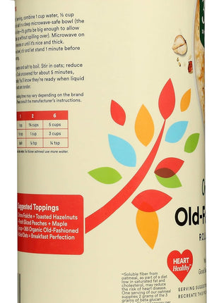 365 by Whole Foods Market, Organic Old Fashioned Rolled Oats, 18 Ounce