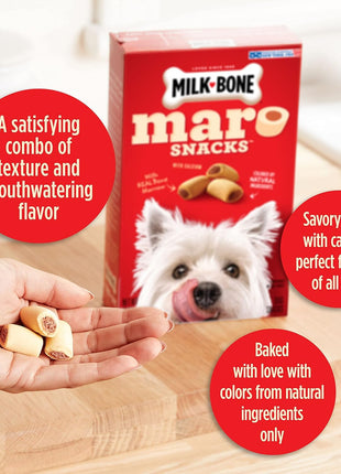 Milk-Bone MaroSnacks Small Dog Treats With Bone Marrow, 40 Ounce Container