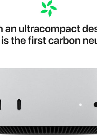 Apple 2024 Mac mini Desktop Computer with M4 chip with 10‐core CPU and 10‐core GPU: Built for Apple Intelligence, 16GB Unified Memory, 256GB SSD Storage, Gigabit Ethernet. Works with iPhone/iPad