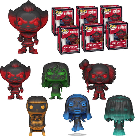 Funko Pop! Mystery: Warner Bros. Horror Blind Box - Surprise Vinyl Figure | 6 Figures Per Blind Box - Collectible Horror Figurine - Official Merch - Pennywise, Annabelle, The Nun Or Others