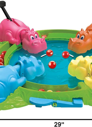 Hasbro Gaming Hungry Hungry Hippos Game for Preschoolers | Instant Marble Relaunch, Easy Set-Up & Storage| Ages 4 and Up | 2 to 4 Players | Kids Games