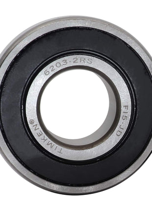 2PACK TIMKEN 6203-2RS Deep Groove Ball Bearing 17x40x12mm