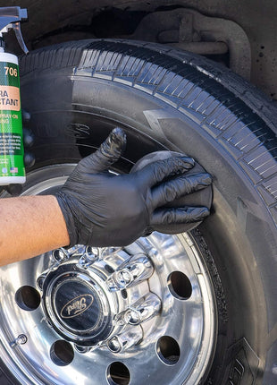 3D Ultra Protectant Tire Shine Spray – Water-Based High Gloss Tire Dressing | Long Lasting UV Protection for Rubber & Vinyl | No Sling | Made in USA |1 Gallon