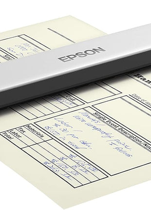 Epson RapidReceipt RR-60 Compact Mobile Document Scanner Receipt | Mobile Receipt Scanner for Small Business USB-Powered 10 Pages per Minute PC and Mac Compatible