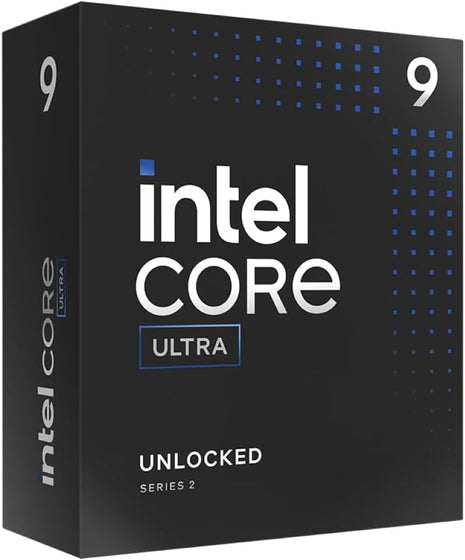 Intel Core Ultra 9 Desktop Processor 285K - 24 cores (8 P-cores  16 E-cores) and 24 threads - Up to 5.7 GHz unlocked - 40 MB Cache - Compatible with Intel 800 series chipset-based motherboards - Inte