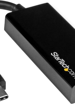 StarTech.com USB-C to HDMI Video Adapter Converter - 4K 30Hz - Thunderbolt 3 Compatible - USB 3.1 Type-C to HDMI Monitor Travel Dongle Black (CDP2HD)