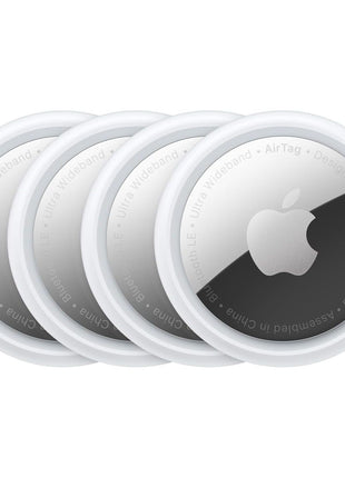 Apple AirTag (1st Generation) - 4 Pack. Keep Track of and find Your Keys, Wallet, Luggage, Backpack, and More. Simple one-tap Set up with iPhone or iPad, Bluetooth