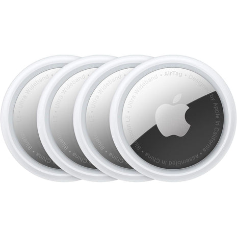 Apple AirTag (1st Generation) - 4 Pack. Keep Track of and find Your Keys, Wallet, Luggage, Backpack, and More. Simple one-tap Set up with iPhone or iPad, Bluetooth