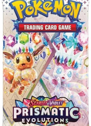 Pokemon TCG: Scarlet & Violet Prismatic Evolutions Booster Pack (Random Art) - 10 Cards