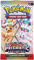 Pokemon TCG: Scarlet & Violet Prismatic Evolutions Booster Pack (Random Art) - 10 Cards