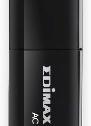 Edimax Wi-Fi 5 802.11ac Mini AC600 Dual-Band (2.4Ghz / 5Ghz) Adapter For PC USB Adapter Dongle, Win11 Plug-n-Play, Mac OS, Linux, EW-7811UTC