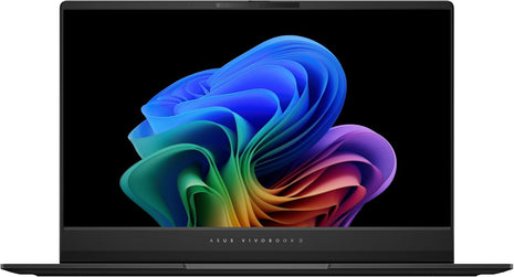 ASUS Vivobook S 15 15.6 inch 3K OLED Laptop, Copilot+ PC, AMD RyzenTM AI 9 HX 370, 32GB RAM, 1TB SSD, Windows 11 Home, Neutral Black, M5506WA-DS96