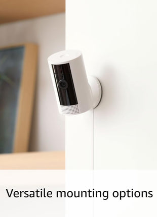 Ring Indoor Cam, Home or business security in 1080p HD video, Black