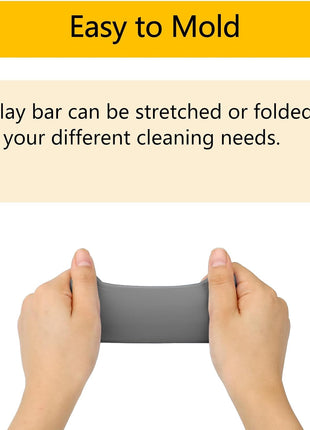 Car Clay Bar 4 Pack 400g, Premium Grade No Scratch Magic Clays Bars Detailing Cleaner Kit Glass Deatil Cleaning with Washing and Adsorption Capacity for Auto SUV,RV,Truck