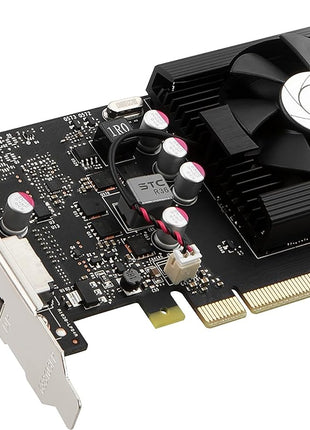 msi Gaming GeForce GT 1030 4GB DDR4 64-bit HDCP Support DirectX 12 DP/HDMI Single Fan OC Graphics Card (GT 1030 4GD4 LP OC)
