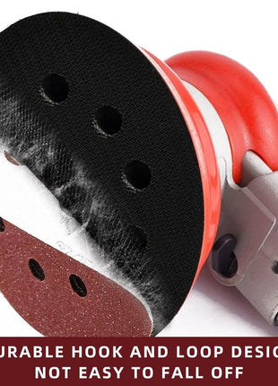 100PCS 5 Inch 8 Holes Sanding Discs 60 120 240 400 600 800 1000 1200 1500 2000 Grit Sandpaper Sander Round Sand Paper (100pcs 60-2000 grit)