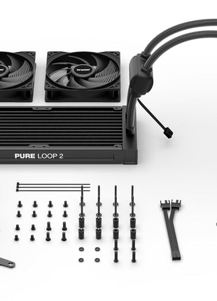 be quiet! Pure Loop 2 240mm | All in One Water Cooling System | Intel 1700 1200 1150 1151 1155 | AM5 AM4 | BW017