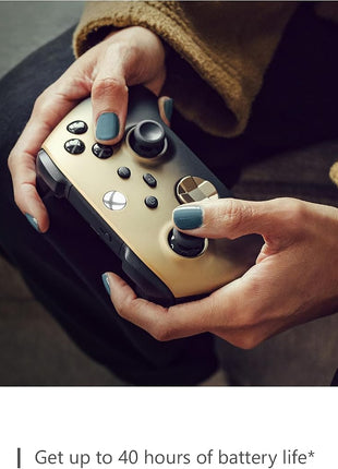 Xbox Wireless Controller Gold Shadow Special Edition for Xbox Series X|S, Xbox One, and Windows Devices
