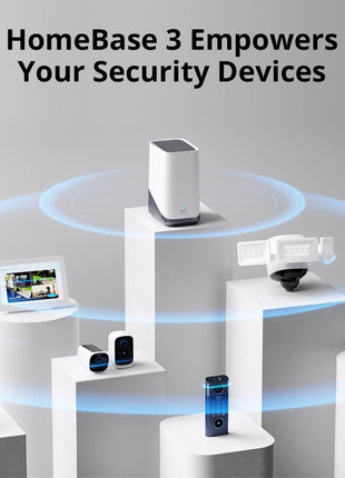 eufy Security HomeBase S380 (HomeBase 3),eufy Edge Security Center, Local Expandable Storage up to 16TB, eufy Security Product Compatibility, Advanced Encryption,2.4 GHz Wi-Fi, No Monthly Fee