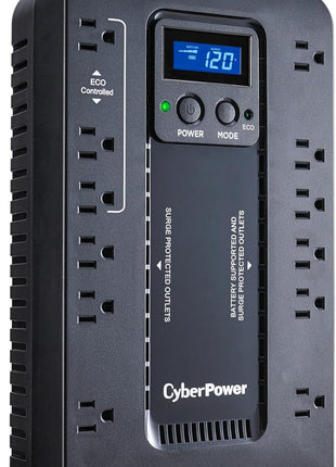 CyberPower EC850LCD Ecologic UPS Battery Backup and Surge Protector