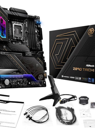 ASRock Z890 Taichi Intel Core Ultra LGA1851 RL-ILM DDR5 9600 MHz 256 GB ATX Motherboard Thunderbolt Wi-Fi 7 PCIe 5.0 M.2