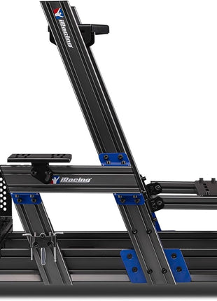 Next Level Racing F-GT Elite Formula and GT Aluminum Profile Simulator Cockpit iRacing Edition (NLR-E012) - PC