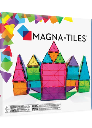 MAGNA-TILES Classic 32-Piece Magnetic Construction Set, The Original Magnetic Building Brand