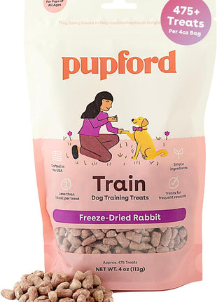 Pupford Freeze Dried Training Treats for Dogs & Puppies, 475+ Three Ingredient Bites (Beef Liver, 4 oz)