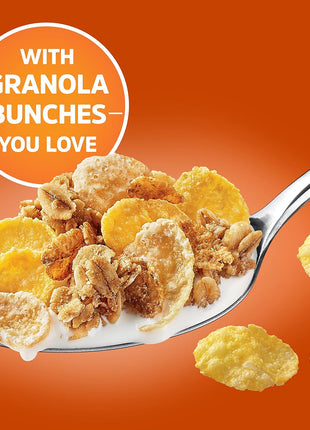 Honey Bunches of Oats Crunchy Honey Roasted Cereal 18 Ounce (Pack of 1) Box