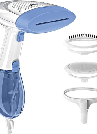 Conair Handheld Garment Steamer for Clothes, ExtremeSteam 1200W, Portable Handheld Design,White/Blue