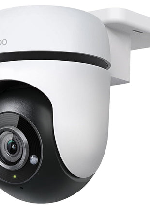 TP-Link Tapo 1080P Outdoor Wired Pan/Tilt Security Wi-Fi Camera, 360? View, Motion Tracking, Works with Alexa & Google Home, Night Vision, Free AI Detection, Cloud & SD Card Storage, Tapo C500