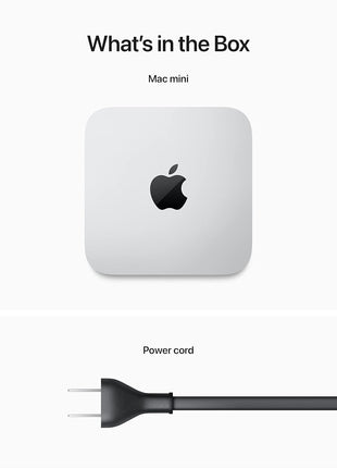 Apple 2023 Mac Mini with Apple M2 Chip with 8-core CPU (8GB RAM, 256GB SSD Storage) Silver (Renewed)