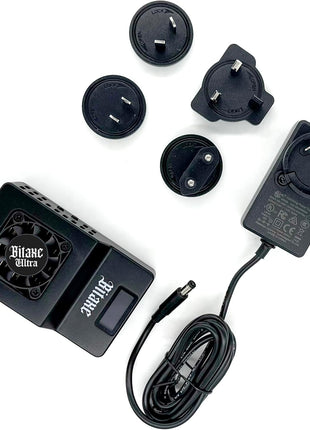 Bitaxe Ultra Bitcoin Miner, BM1366 ASIC, 500 GH/s | Open Source BTC Miner, 500 GH/s Hash Rate, Low Power, Quiet Solo Mining, 2.4GHz WiFi, Home Use, Multi-Region PSU