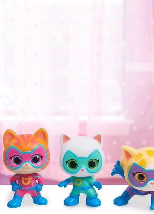 Disney Junior SuperKitties Hero Squad 5-Piece Figure Set, Kids Toys for Ages 3 Up by Just Play