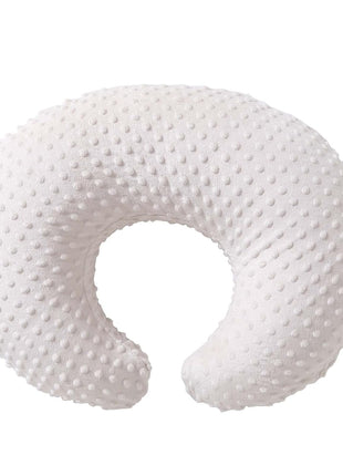 Nursing Pillow and Positioner, Breastfeeding, Bottle Feeding | Baby Sitting Support with Removable Ultra Soft Cover, Tummy Time Support for Baby Boys and Girls (Beige)